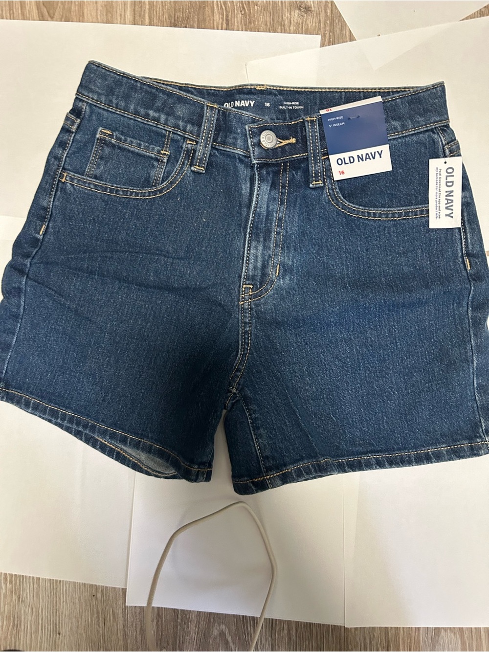 Old Navy Dark Indigo Denim Shorts